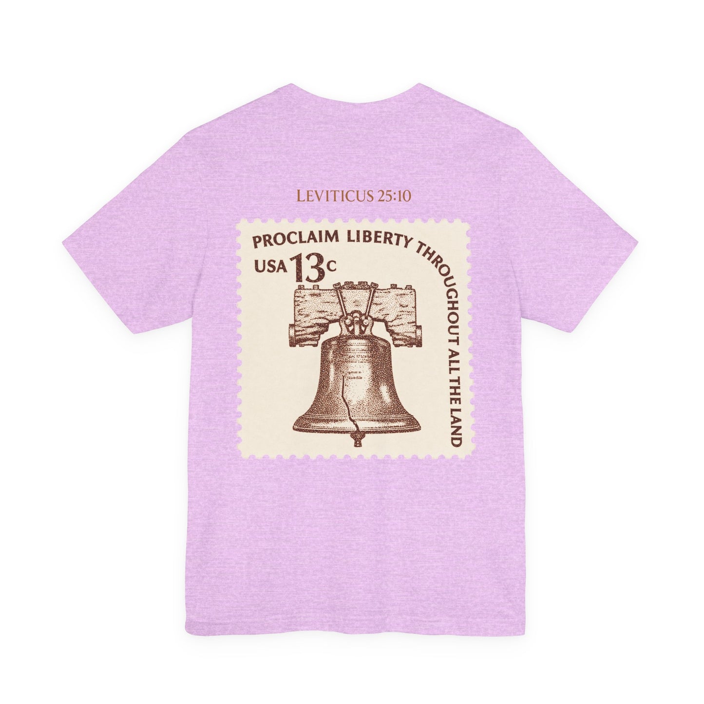 Liberty Stamp T‑Shirt — Vintage 13 Liberty Bell Graphic Tee