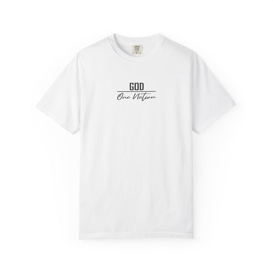 Jesus Is The Way T-Shirt — “God One Nation” Christian Faith Tee (John 14:6)