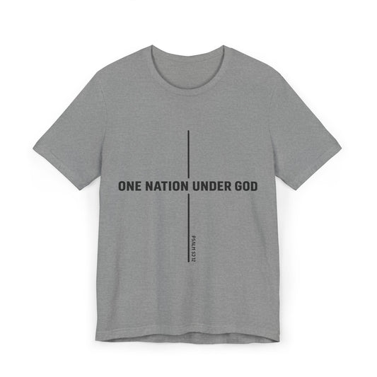 One Nation Under God T-Shirt — Patriotic Christian Tee