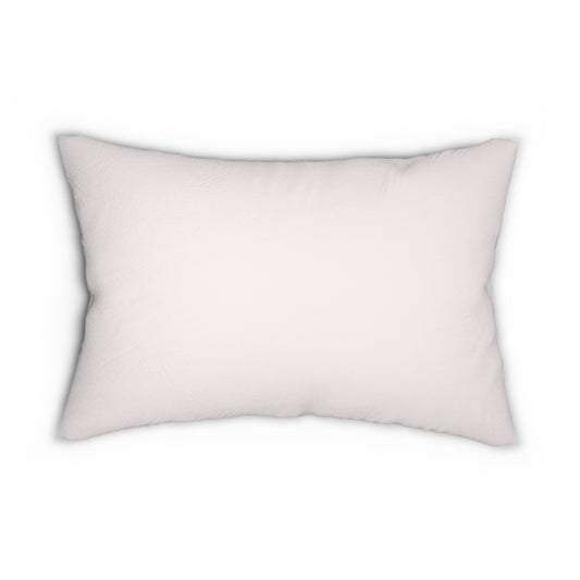Faith Lumbar Pillow — "Spend Quality Time with Jesus Today" Christian Home Decor
