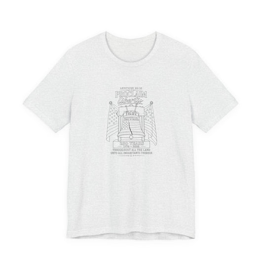 Leviticus 25:10 Tee – Minimalist Bible Verse Christian T-Shirt