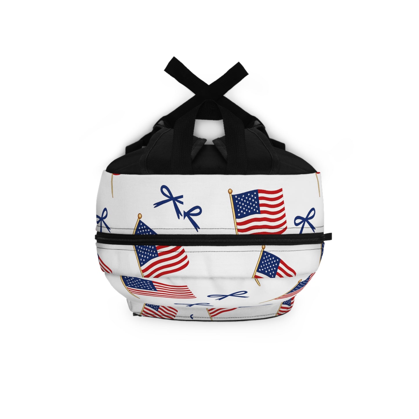 American Flag Backpack — Patriotic Stars & Stripes School Bag