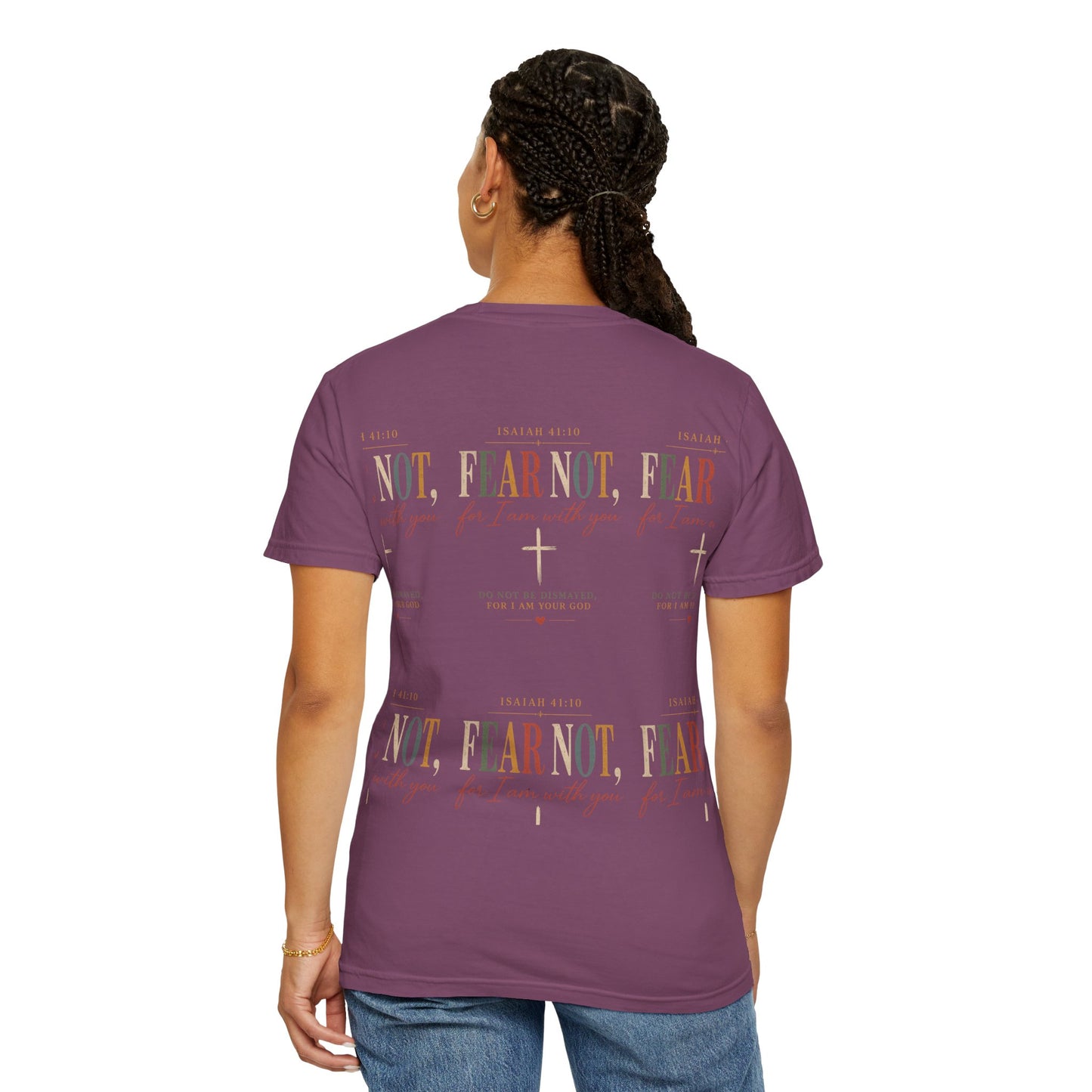 Fear Not For I Am With You Bible Verse T-Shirt