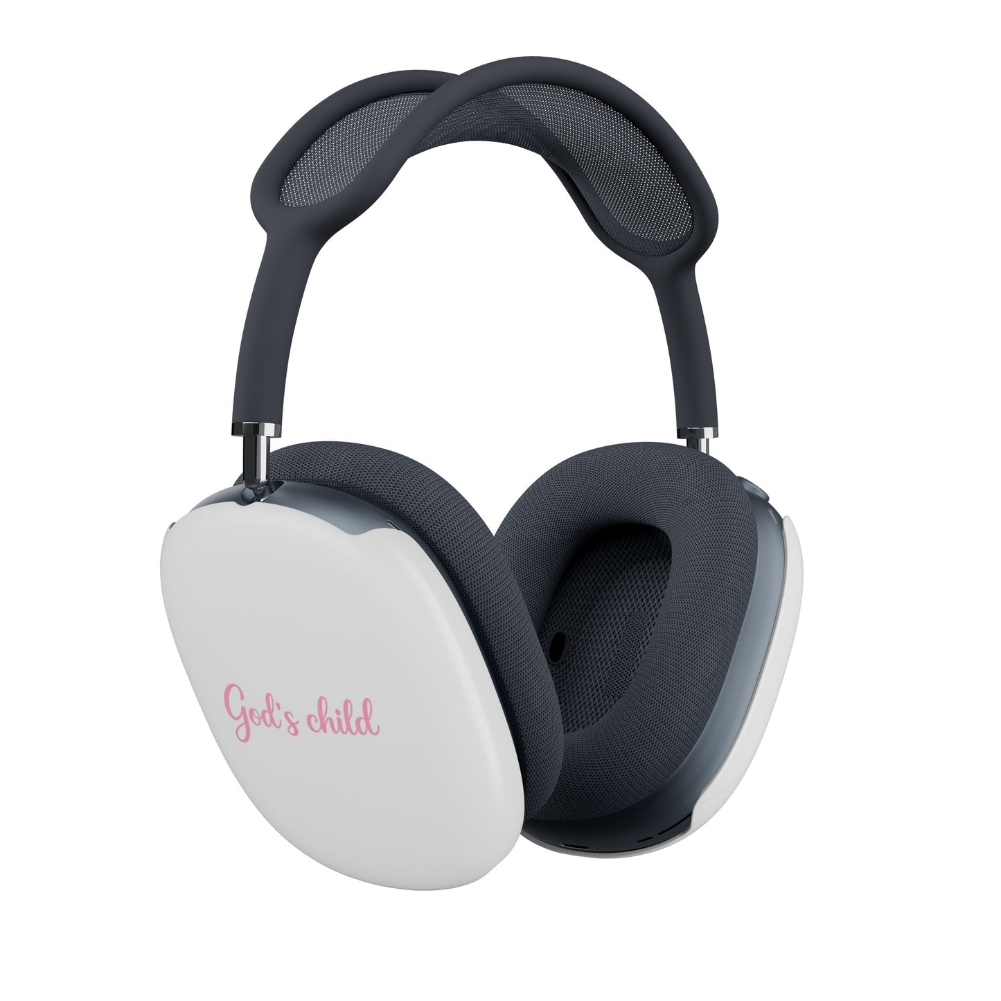 AirPod Max Case — "Fueled by Grace, Driven by Faith" Pink Scooter Christian Design