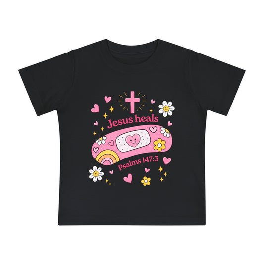 Baby T-Shirt "The Lord Is My Shepherd" Cute Sheep Christian Infant Tee