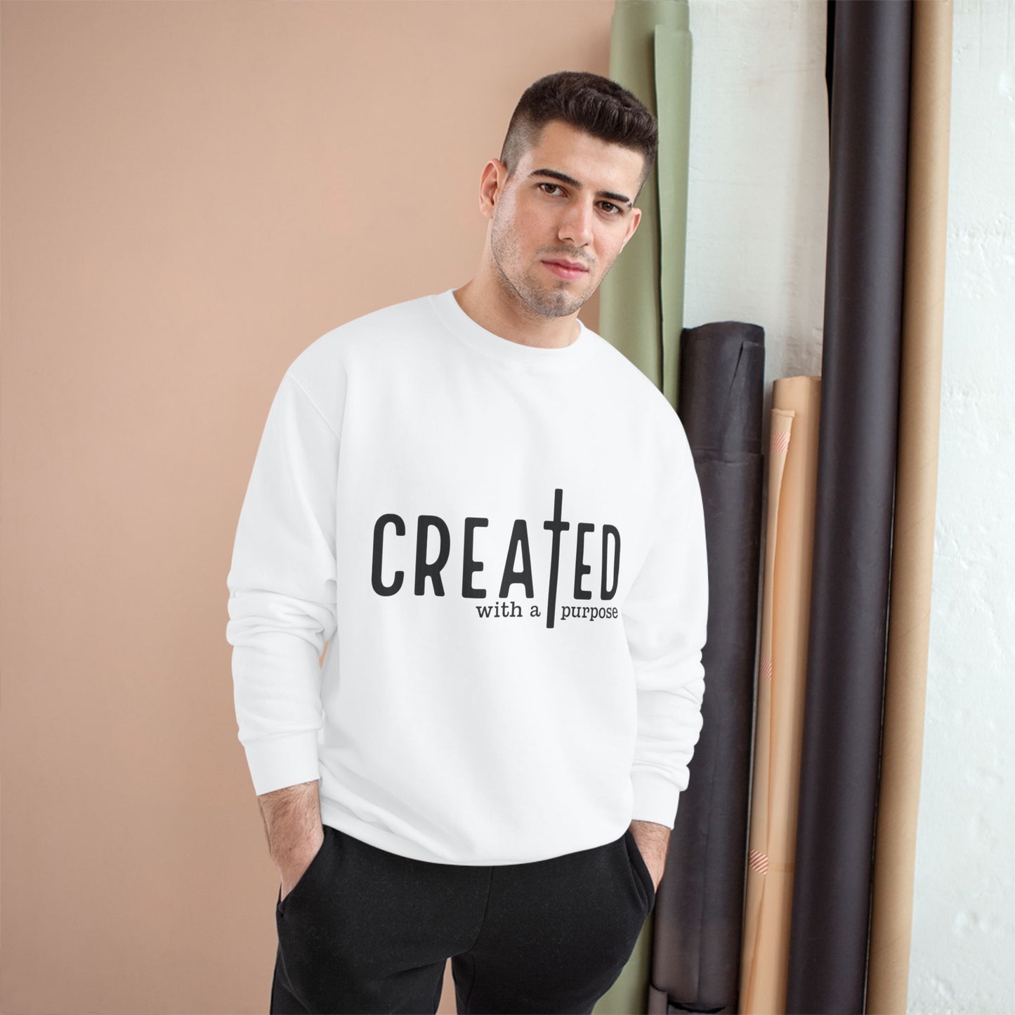 Champion Sweatshirt CREATED WITH A PURPOSE