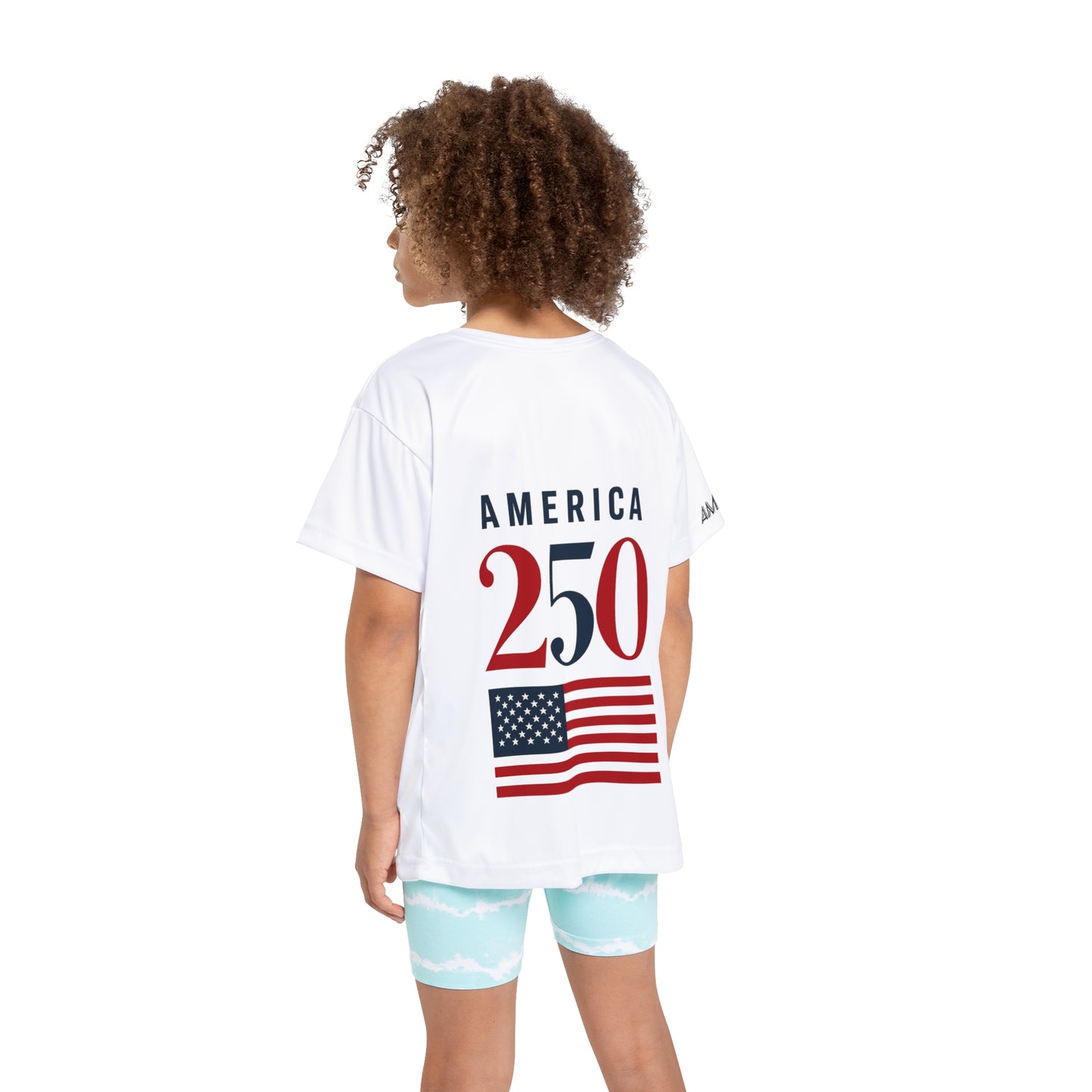 Kids Jersey - "Duty to God" Patriotic America 250 Eagle T-Shirt