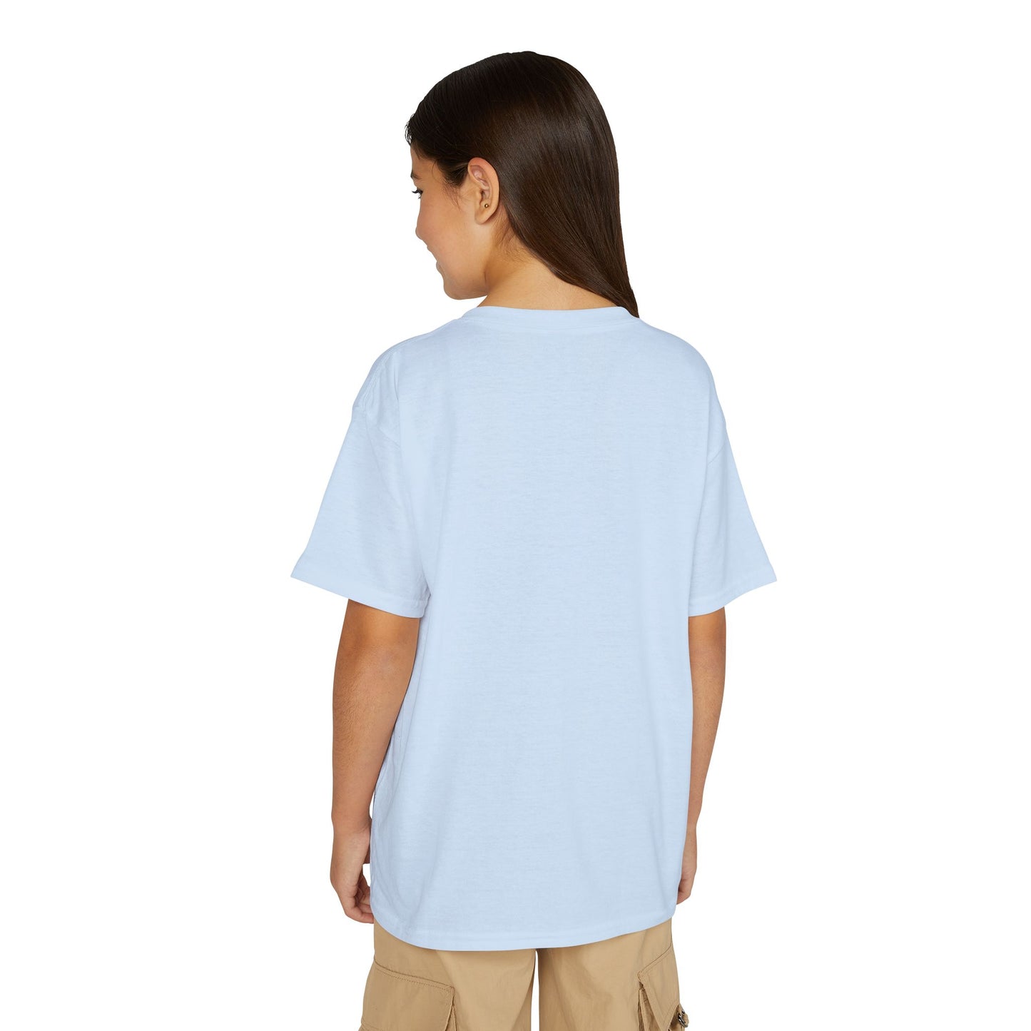 Youth T-Shirt - "By His Wounds We Are Healed" Christian Cross Tee
