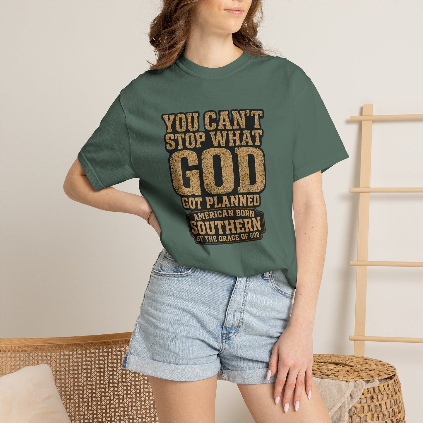 BIG FROST You Can't Stop What God Got Planned DOUBLE SIDED PRINT Tee