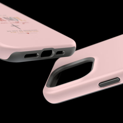 Fear Not Isaiah 41:10 Pink Magnetic Impact Phone Case