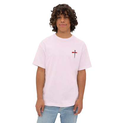 UNISEX BOXY TEE John 14:8 Faith Tee — “If God Is All You Have, You Have All You Need” Oversized TEE
