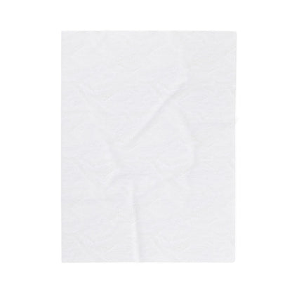 Pray Velveteen Plush Blanket — "PRAY" Faith Quote Throw for Comfort & Devotion