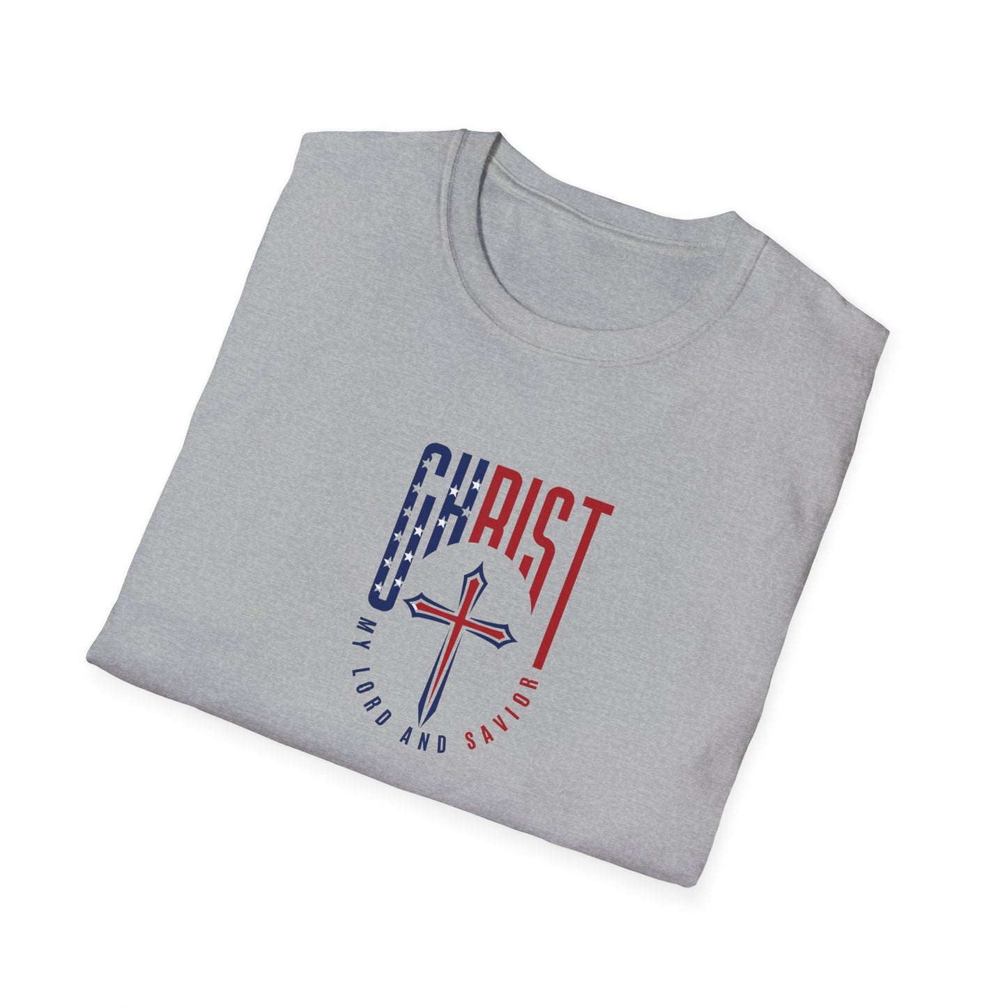 Patriotic 'Christ My Lord and Savior' T-Shirt