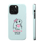 Christian Cute Heart Phone Case — "I Know Jesus Loves Me So Much" Magnetic Impact-Resistant Case