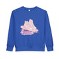 Toddler Sweatshirt — "I Roll With Jesus" Christian Toddler Tee