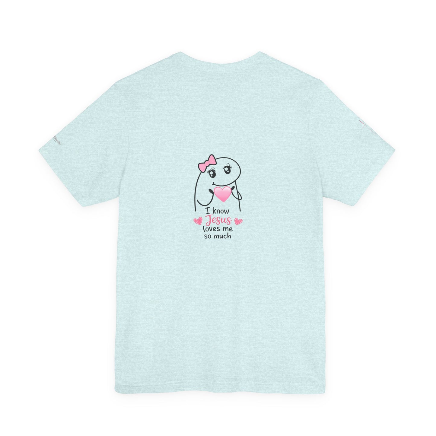 Christian Kids Tee — Cute Tooth Fairy Design with “I Know Jesus Loves Me So Much”