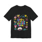 Christian T‑Shirt — "God Is So Much Bigger Than..." Pastel Faith Tee