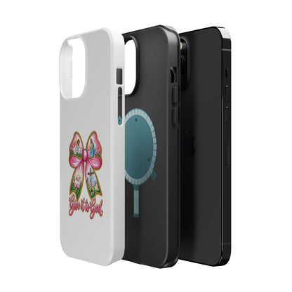 Give It to God Phone Case — Floral Bow Christian iPhone Cover