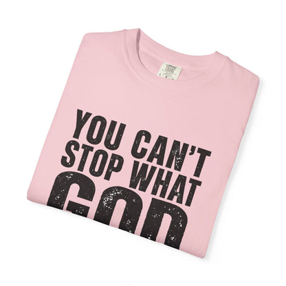 BIG FROST "You Can't Stop What God Got Planned" DOUBLE SIDED Print T Shirt