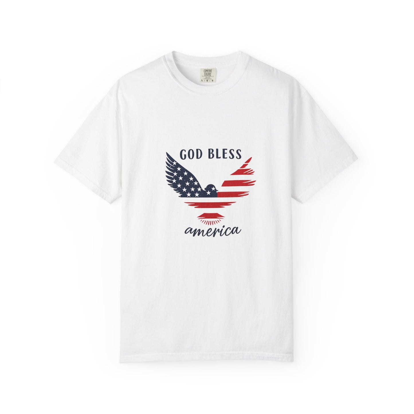 God Bless America Eagle T-Shirt — Patriotic USA Flag Tee