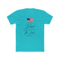 Blessed by the Lord American Flag T-Shirt — Psalm 55:12 Patriotic Christian Tee