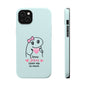 Christian Cute Heart Phone Case — "I Know Jesus Loves Me So Much" Magnetic Impact-Resistant Case