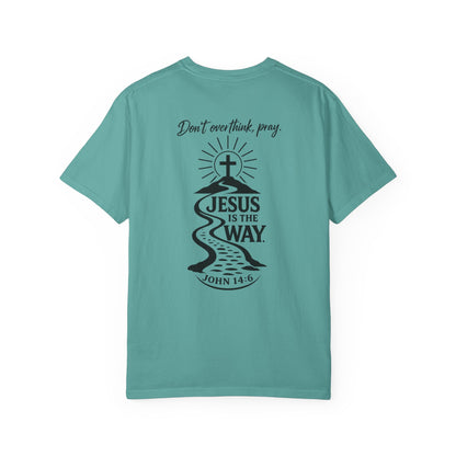 Jesus Is The Way T-Shirt — “God One Nation” Christian Faith Tee (John 14:6)
