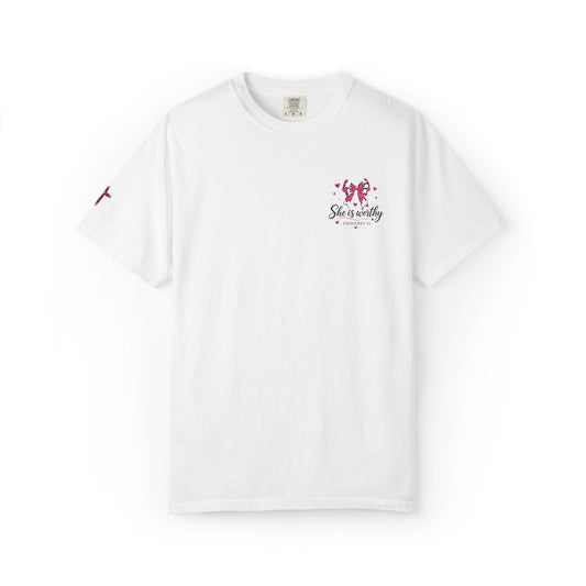 Butterfly Floral Graphic T-Shirt — 'Spread Your Wings' Chest Print