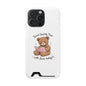 Phone Case — "Spend Quality Time with Jesus Today" Teddy Card Holder