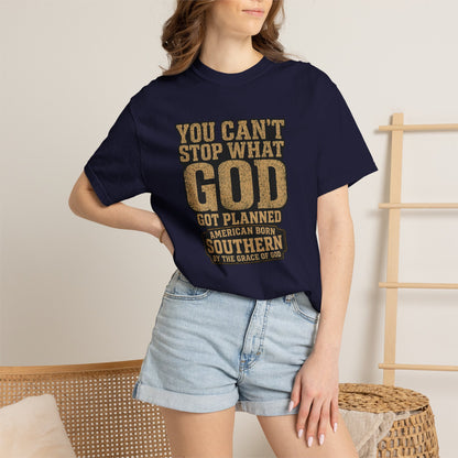 BIG FROST You Can't Stop What God Got Planned DOUBLE SIDED PRINT Tee