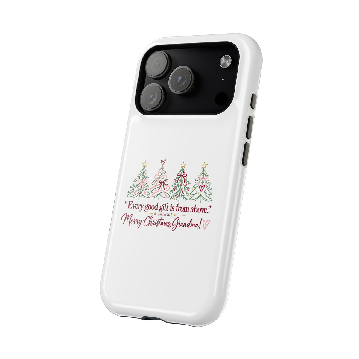 Christmas Grandma Phone Case — “Every good gift is from above” Magnetic Impact-Resistant Case