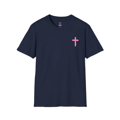Christian T-Shirt – “Jesus Washed Away Our Sins” Cute Washing Machine Design
