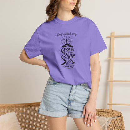 Jesus Is the Way T-Shirt — Christian Faith Graphic Tee (John 14:6)