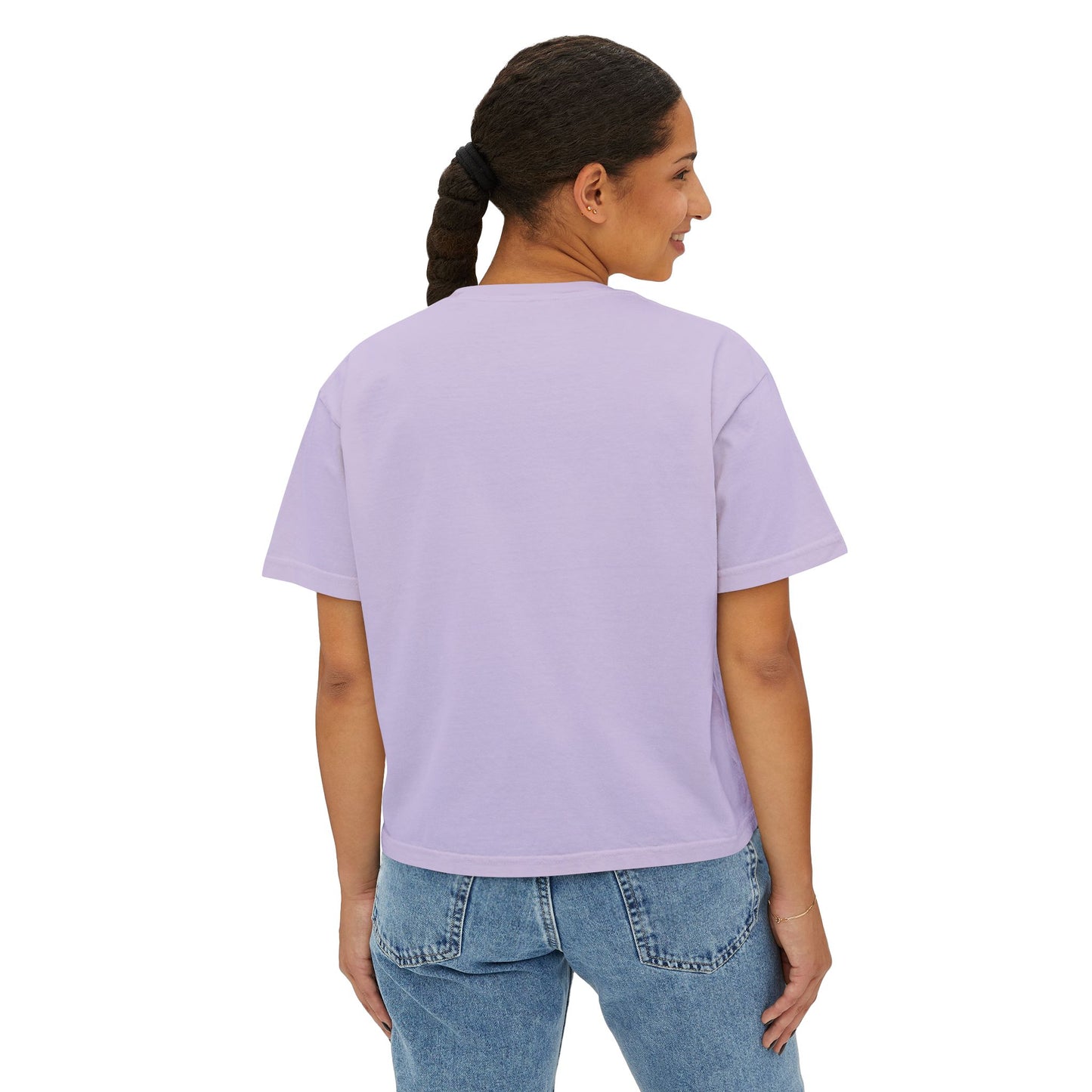 Jesus Is My Jam Women’s Boxy Tee — Cute Christian Faith Graphic Shirt