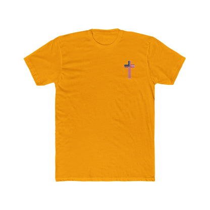 Holy Crab God Is Good T-Shirt — Christian Coastal Tee with Cross & Crab Design
