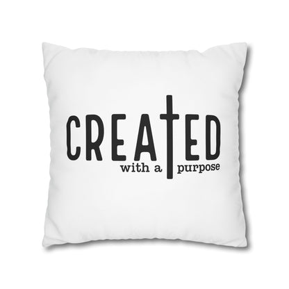 Child of God Heart Pillowcase — Square Decorative Throw Pillow Cover