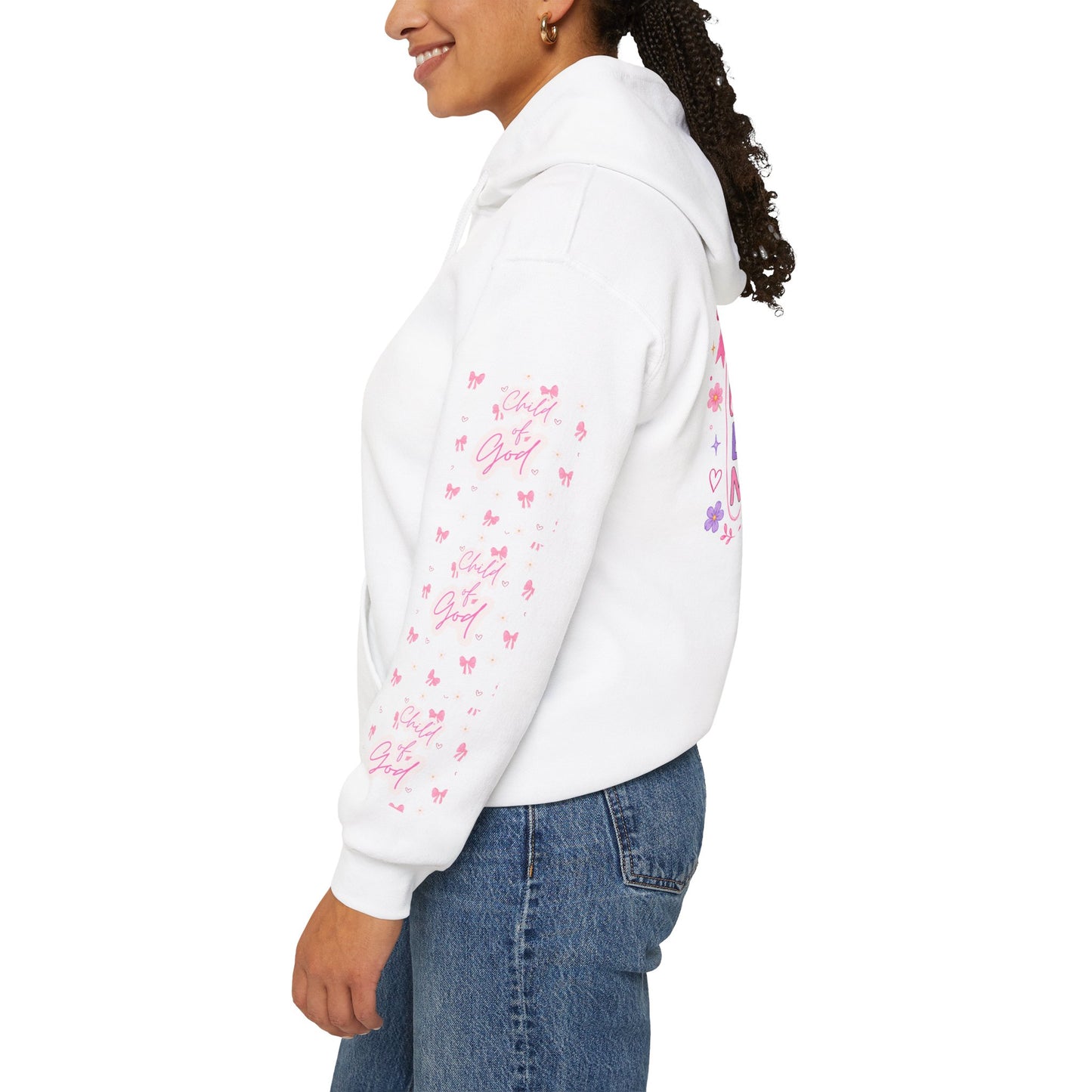 Christian Hoodie - 'AMEN' Inspirational Faith Pullover (Agree, Move, End, Never Doubt God)