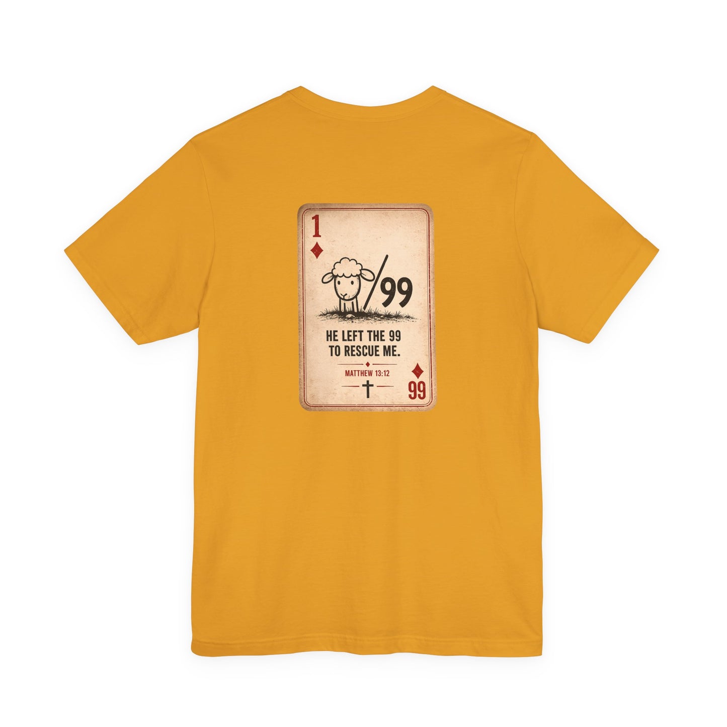 Rescued by One T-Shirt — Sheep Playing Card Design