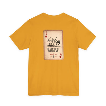 Rescued by One T-Shirt — Sheep Playing Card Design