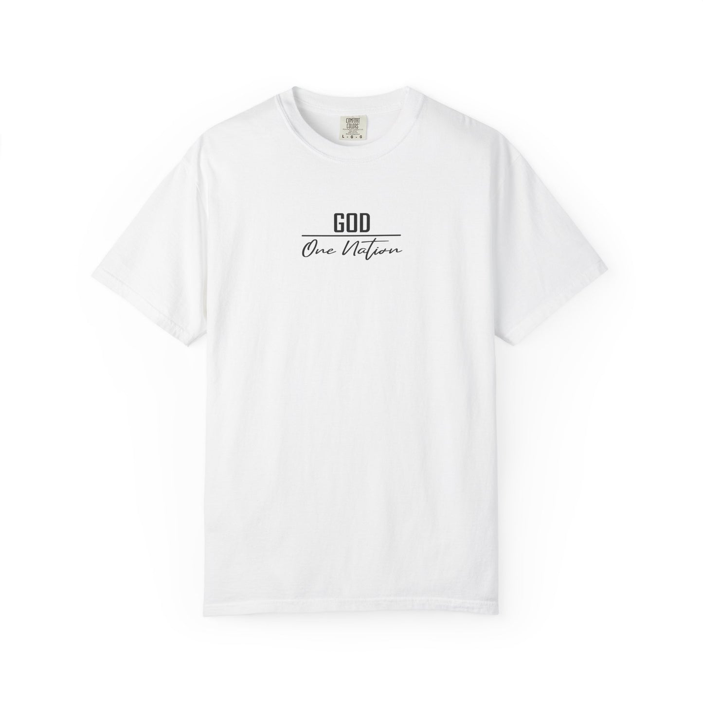 Jesus Is The Way T-Shirt — “God One Nation” Christian Faith Tee (John 14:6)