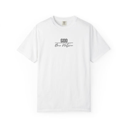 Jesus Is The Way T-Shirt — “God One Nation” Christian Faith Tee (John 14:6)