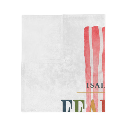 Fear Not Christian Blanket — Isaiah 41:10 Velveteen Throw