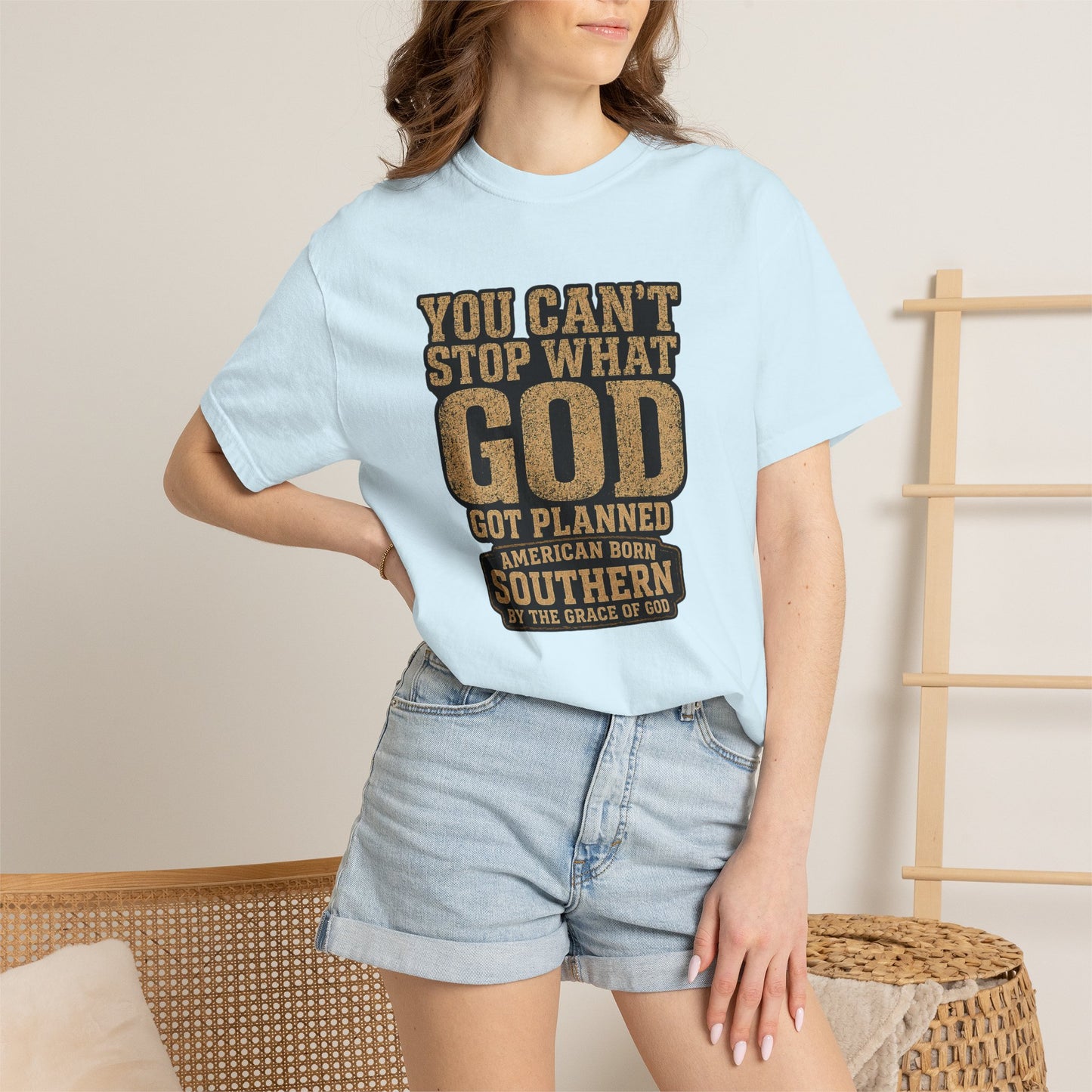 BIG FROST You Can't Stop What God Got Planned DOUBLE SIDED PRINT Tee