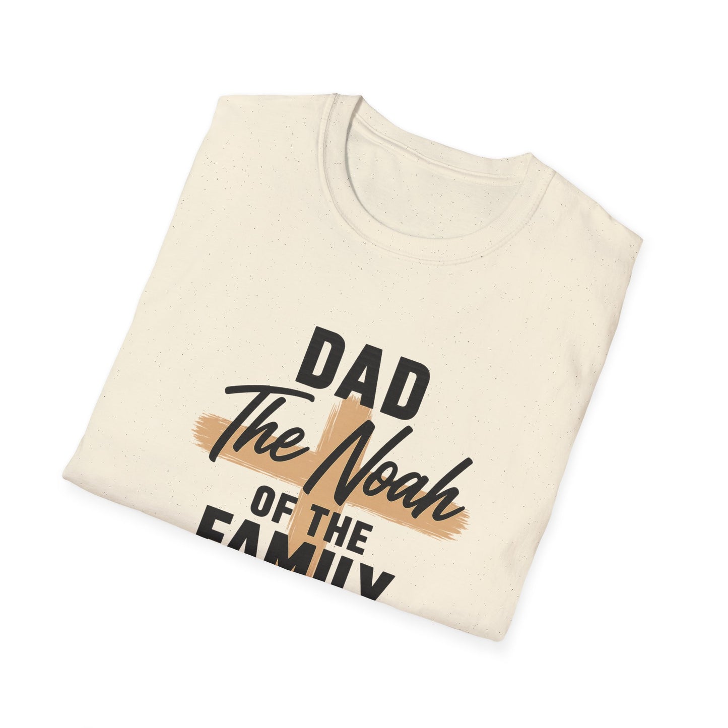 Dad The Noah of the Family T-Shirt — Christian Father Faith Shirt