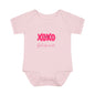 Baby Bodysuit "XOXO God's Favorite" — Cute Pink Valentine Infant Onesie