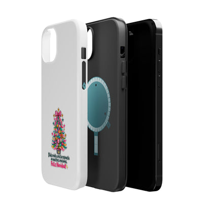 Spanish| Christmas Tree Phone Case - "Feliz Navidad" Spanish Holiday Magnetic Impact-Resistant Case