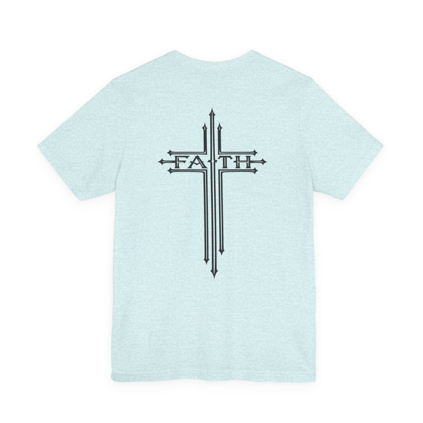 Faith Over Fear Tee — Christian Cross Graphic T-Shirt