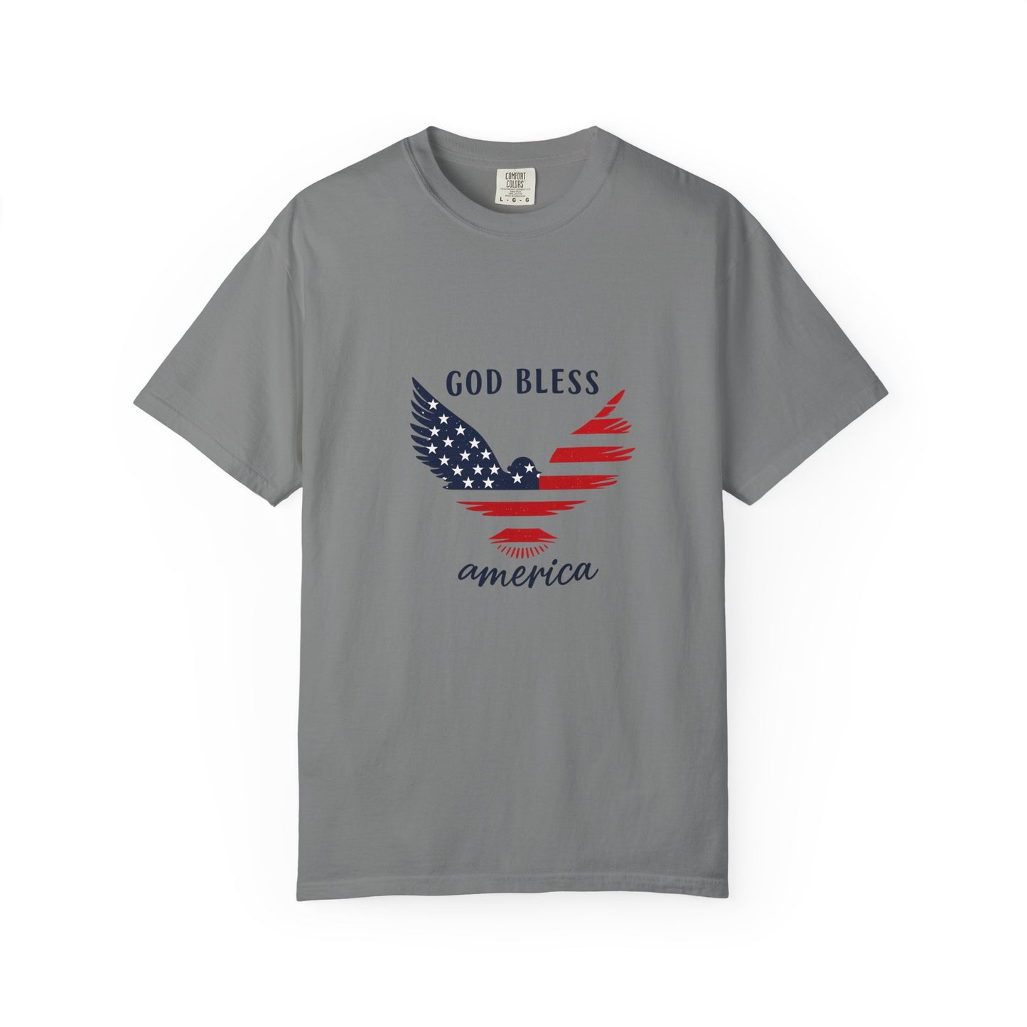 God Bless America Eagle T-Shirt — Patriotic USA Flag Tee