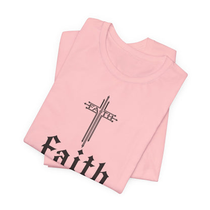 Faith Over Fear T-Shirt — Psalm 56:3 Cross Christian Tee