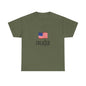 Created American Flag T‑Shirt — 'Created' Patriotic Graphic Tee